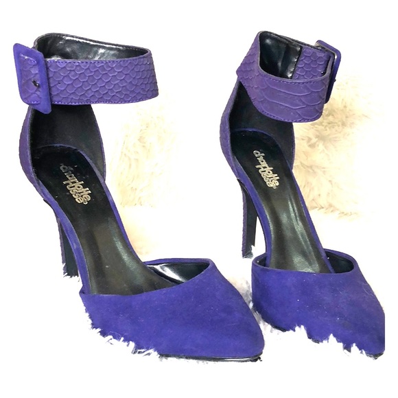 Charlotte Russe Shoes - Pointed Ankle Buckle Charlotte Russe 4inch Heels